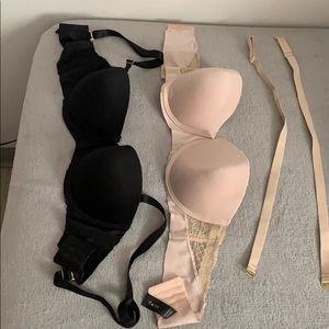 BRA BOTH SIZE 36D NEVER WORN